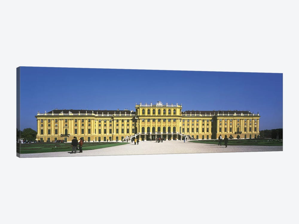 Schonbrunn Palace Vienna Austria by Panoramic Images 1-piece Canvas Print