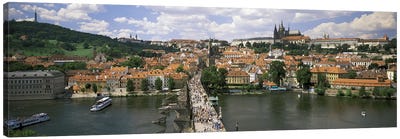Charles Bridge Prague Czech Republic Canvas Art Print - Prague Art