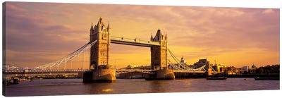 Tower Bridge London England Canvas Art Print - England Art