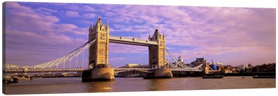 Tower Bridge London England Canvas Art Print - Bridge Art