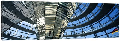 Glass Dome Reichstag Berlin Germany Canvas Art Print - Berlin Art