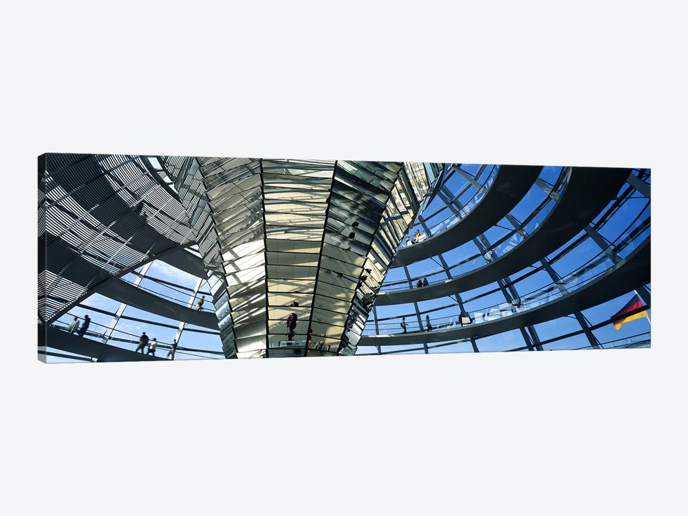 Glass Dome Reichstag Berlin Germany by Panoramic Images 1-piece Canvas Print