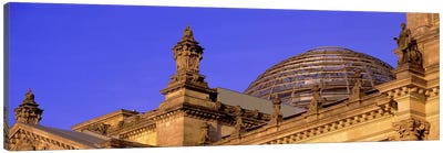 Glass Dome Reichstag Berlin Germany #2 Canvas Art Print - Dome Art