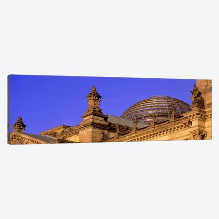 Glass Dome Reichstag Berlin Germany #2 Canvas Print #PIM2784} by Panoramic Images Canvas Print