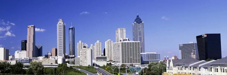 Skyscrapers in a city, Atlanta, Georgia, USA #4 by Panoramic Images wall art