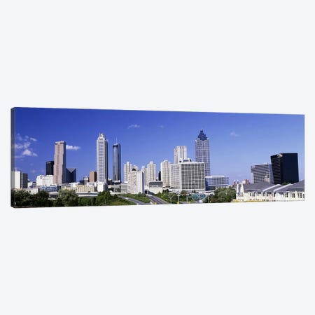 Skyscrapers in a city, Atlanta, Georgia, USA #4 Canvas Print #PIM2789} by Panoramic Images Canvas Wall Art