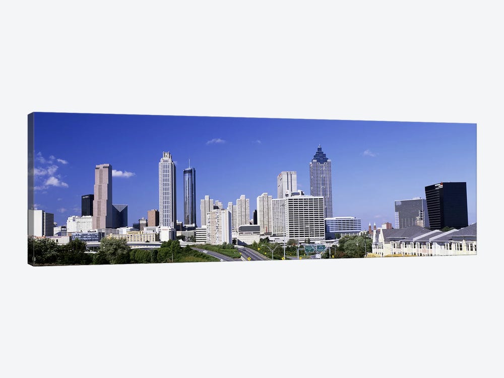 Skyscrapers in a city, Atlanta, Georgia, USA #4 by Panoramic Images 1-piece Canvas Art