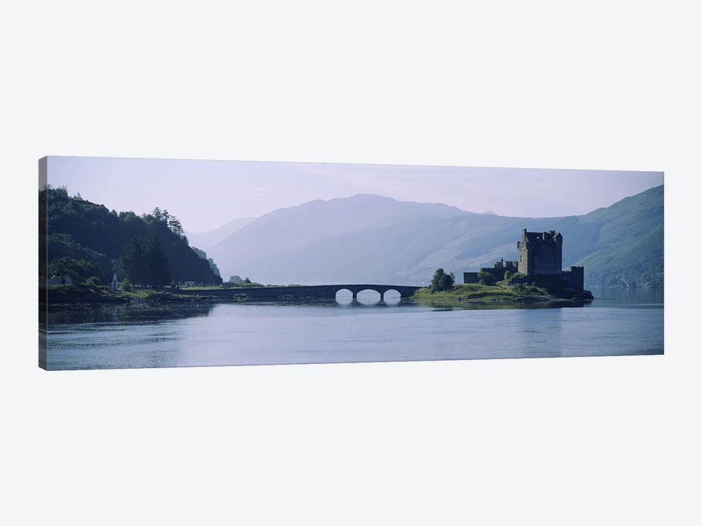 Castle at the lakesideEilean Donan Castle, Loch Duich, Highlands Region, Scotland by Panoramic Images 1-piece Canvas Art Print