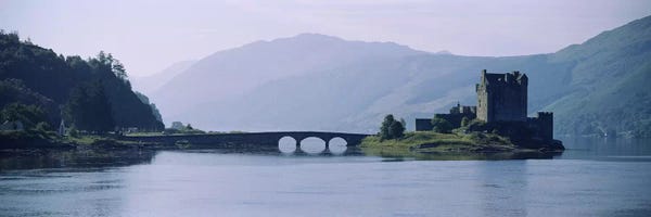Scotland: Castle at the lakesideEilean Donan Castle, Loch Duich, Highlands Region, Scotland by Panoramic Images