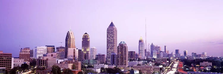 Twilight, Atlanta, Georgia, USA