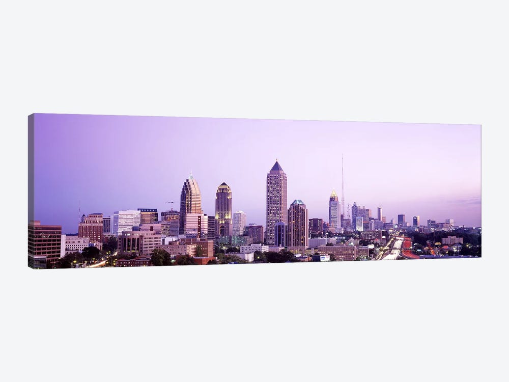 Twilight, Atlanta, Georgia, USA by Panoramic Images 1-piece Canvas Wall Art