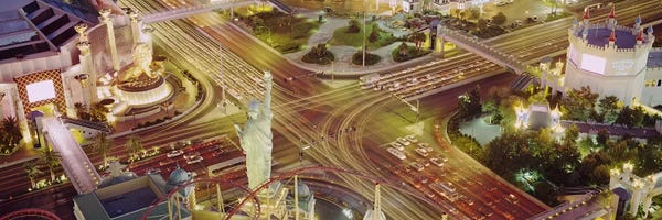 Las Vegas: The Strip, Las Vegas, Nevada, USA #3 by Panoramic Images