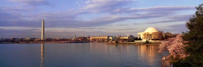 USA, Washington DC, Tidal Basin, spring by Panoramic Images acrylic art print