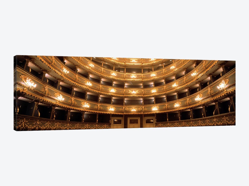 Interior View, Estates Theatre (Stavovske Divadlo), Prague, Czech Republic by Panoramic Images 1-piece Art Print