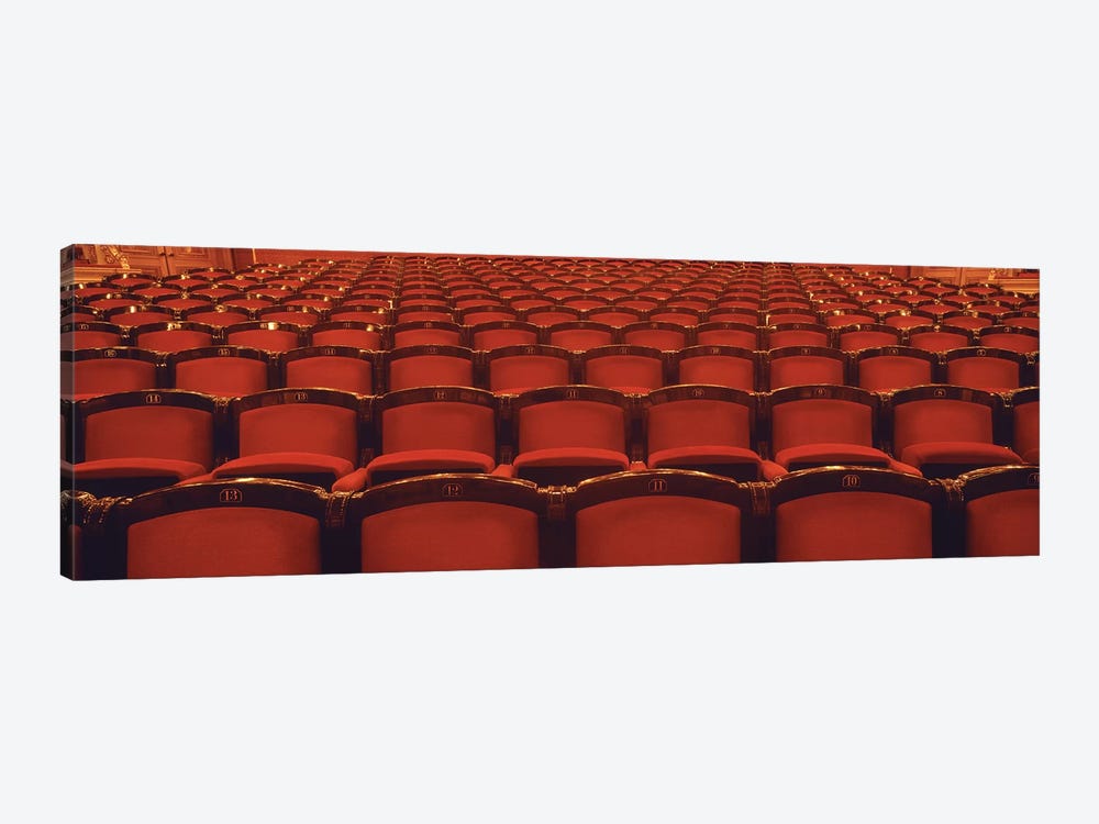 Ground Floor Seating In Zoom, National Theatre (Narodni Divadlo), Prague, Czech Republic by Panoramic Images 1-piece Canvas Artwork