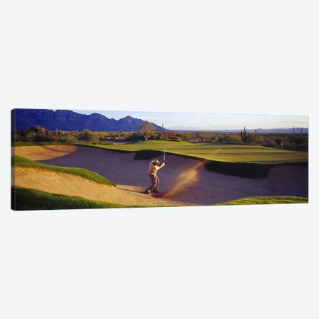 Golf Course Tucson AZ USA Canvas Print #PIM2823} by Panoramic Images Canvas Art Print