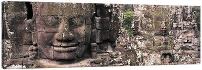 Stone Faces Bayon Angkor Siem Reap Cambodia Canvas Art Print - Cambodia