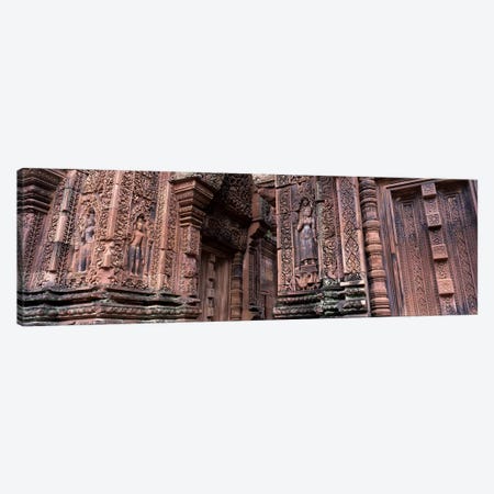Bantreay Srei nr Siem Reap Cambodia Canvas Print #PIM2826} by Panoramic Images Canvas Artwork