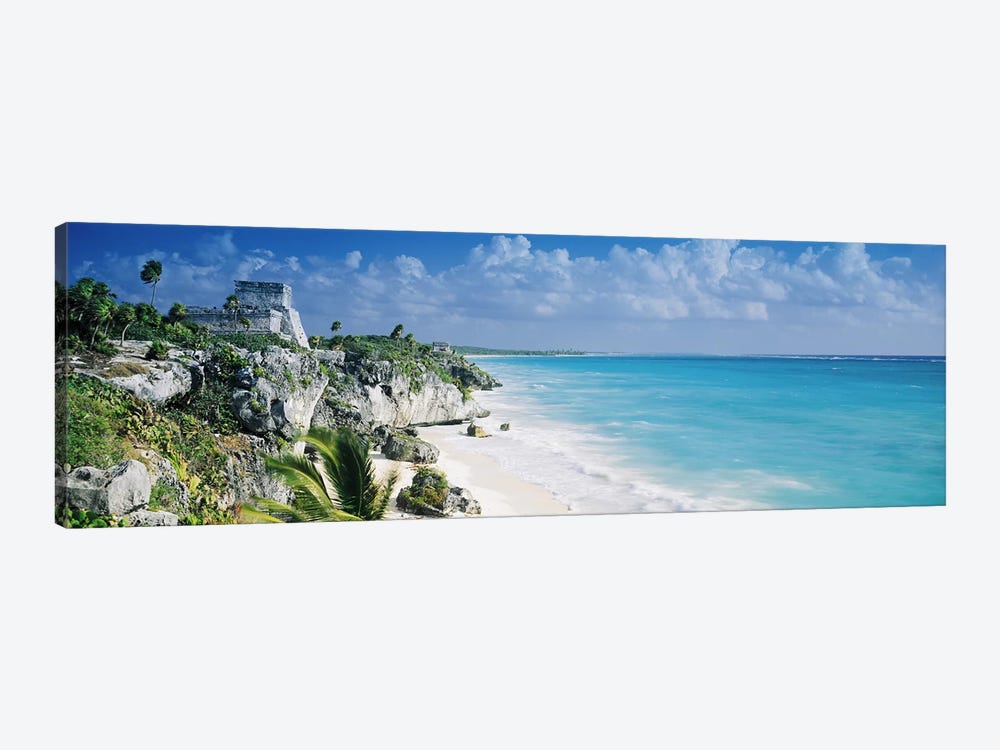 El Castillo, Tulum, Quintana Roo, Mexico by Panoramic Images 1-piece Canvas Print
