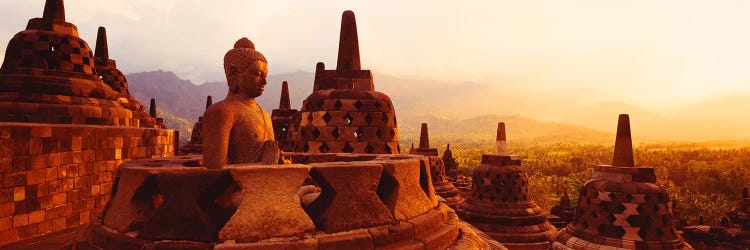 Borobudur Buddhist Temple Java Indonesia by Panoramic Images wall art