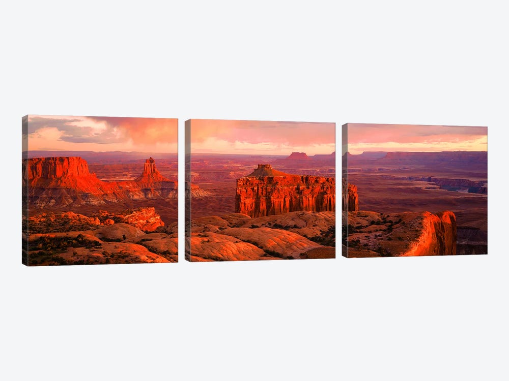 Canyonlands National Park UT USA by Panoramic Images 3-piece Canvas Artwork