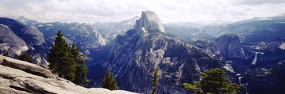 Half Dome High Sierras Yosemite National Park CA by Panoramic Images canvas print