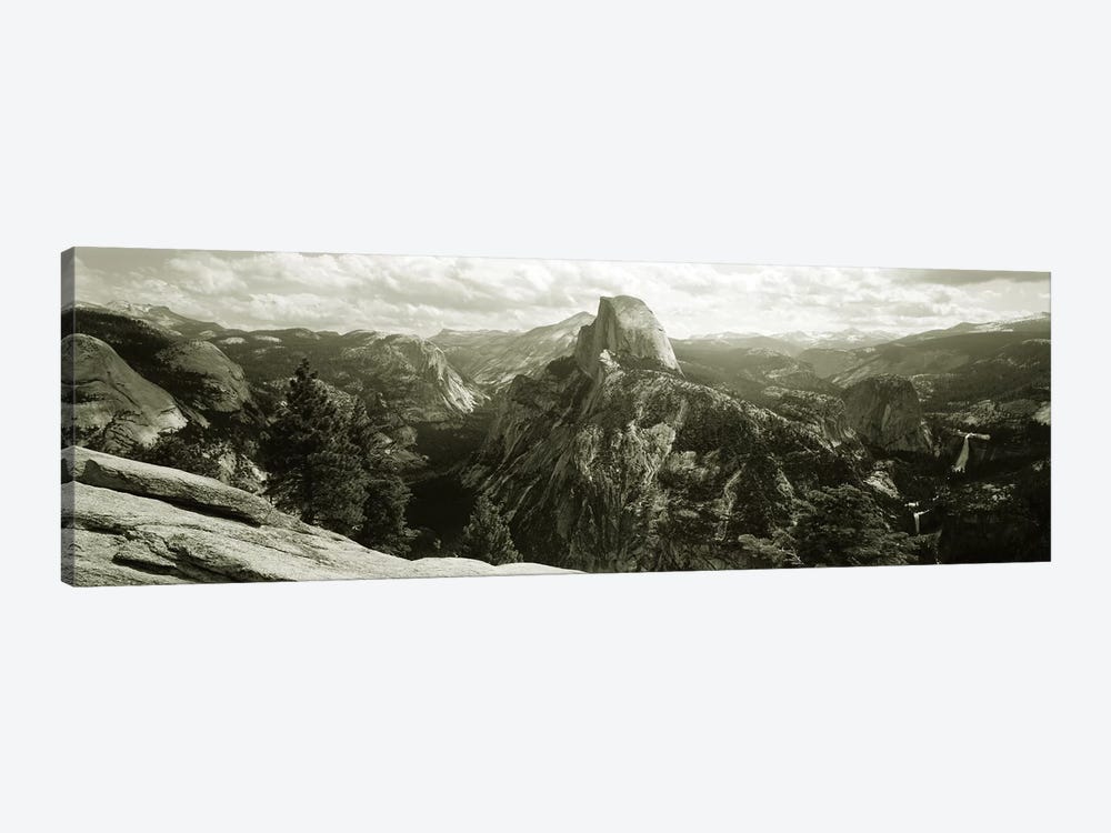Half Dome In B&W, Yosemite National Park, California, USA by Panoramic Images 1-piece Art Print