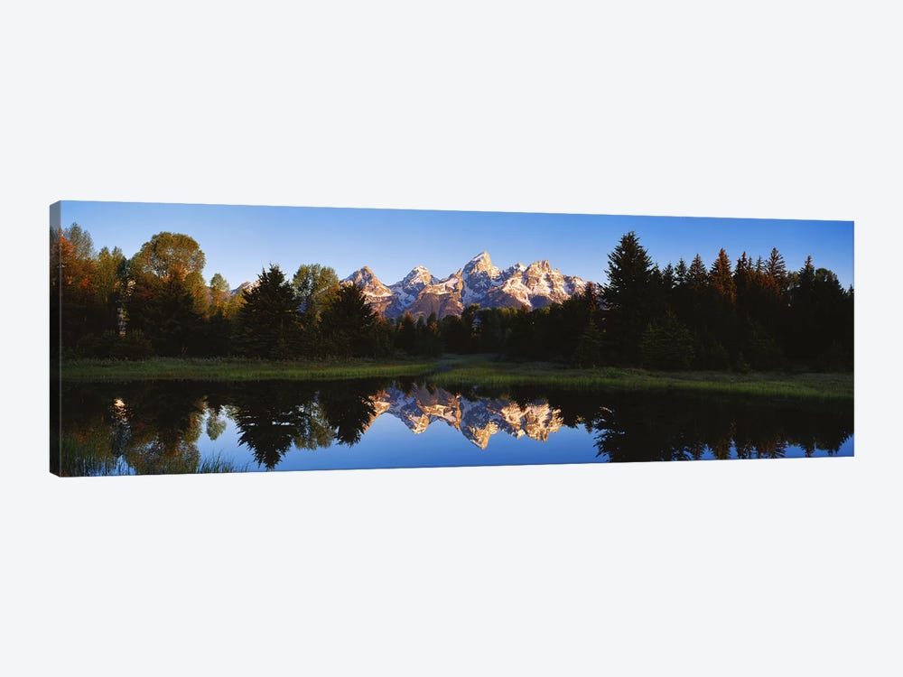 Beaver Pond Grand Teton National Park WY by Panoramic Images 1-piece Canvas Art Print