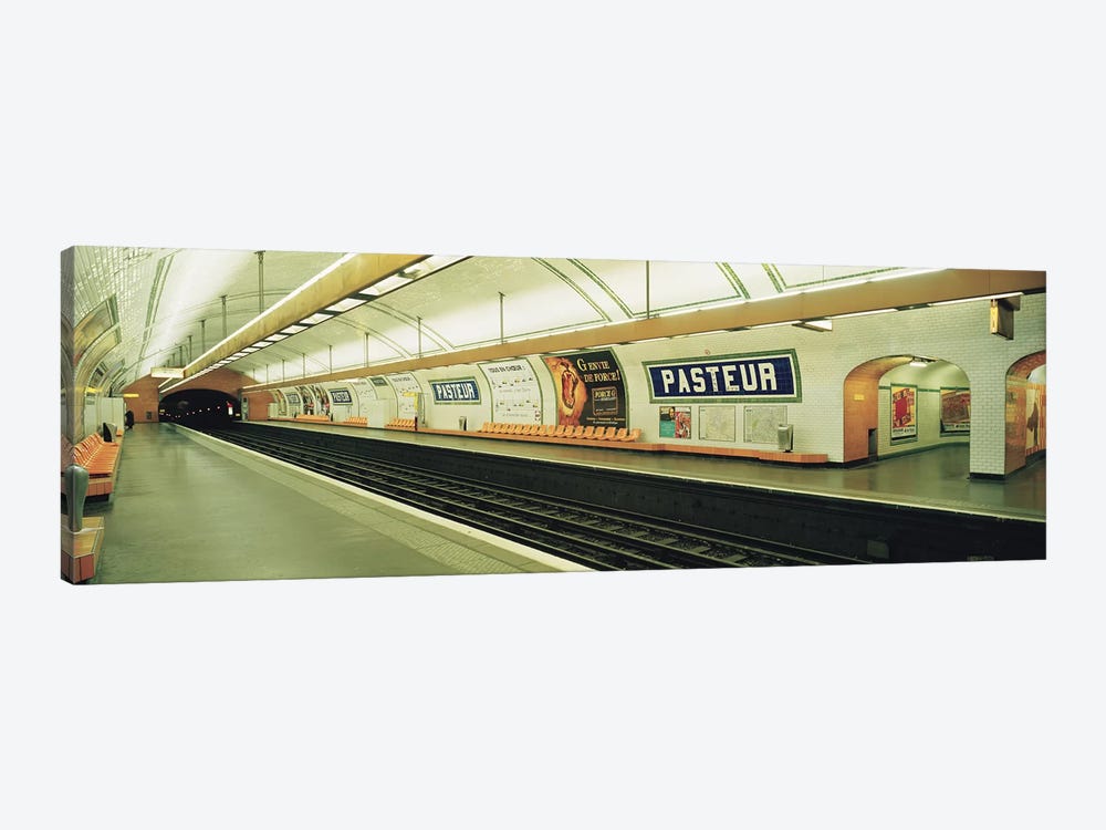Metro Station, Paris, Ile-de-France, France by Panoramic Images 1-piece Art Print