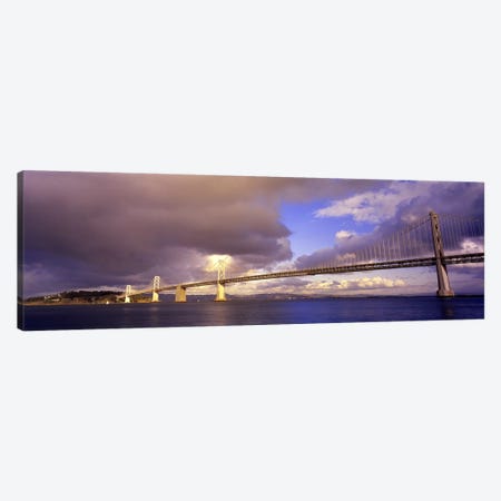 Oakland Bay Bridge San Francisco California USA Canvas Print #PIM2843} by Panoramic Images Art Print