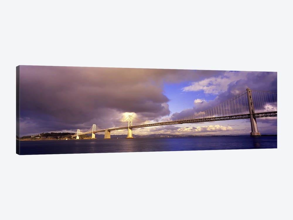 Oakland Bay Bridge San Francisco California USA by Panoramic Images 1-piece Canvas Wall Art