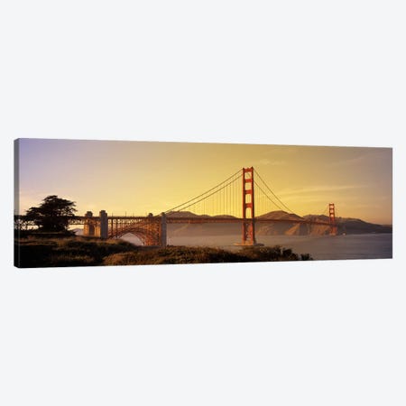 Golden Gate Bridge San Francisco CA USA Canvas Print #PIM2845} by Panoramic Images Canvas Artwork