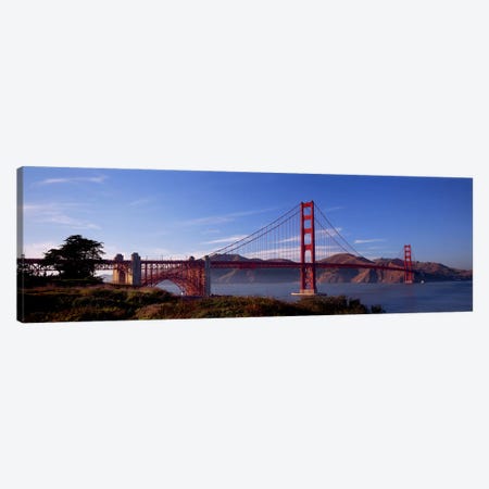 Golden Gate Bridge San Francisco California USA Canvas Print #PIM2846} by Panoramic Images Canvas Art