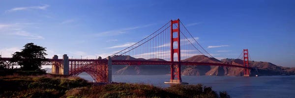 Golden Gate Bridge: Golden Gate Bridge San Francisco California USA by Panoramic Images