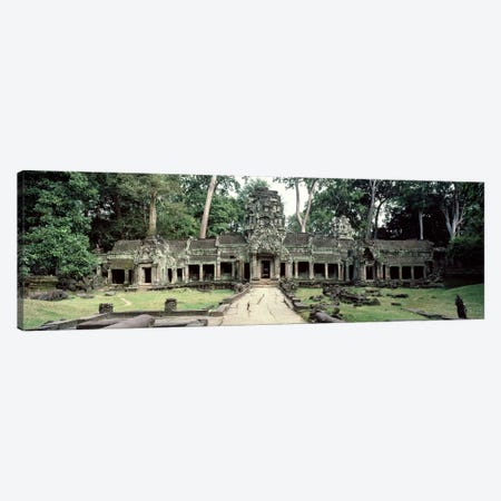 Exterior View, Preah Khan, Angkor Wat, Cambodia Canvas Print #PIM2856} by Panoramic Images Canvas Art Print
