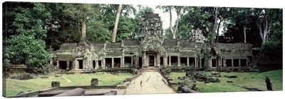 Exterior View, Preah Khan, Angkor Wat, Cambodia Canvas Art Print - Wonders of the World