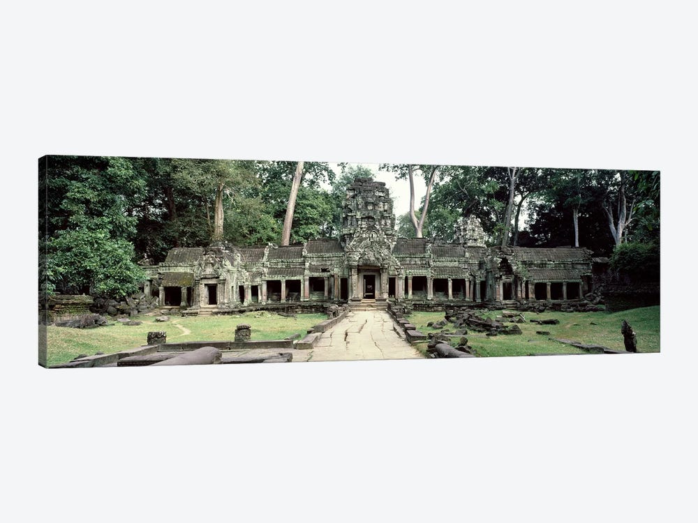 Exterior View, Preah Khan, Angkor Wat, Cambodia by Panoramic Images 1-piece Canvas Art