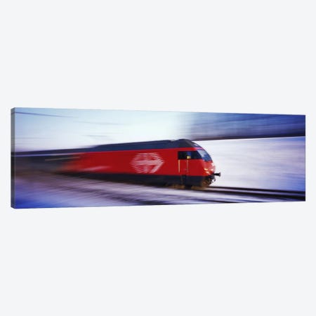SBB Train Switzerland Canvas Print #PIM2857} by Panoramic Images Art Print