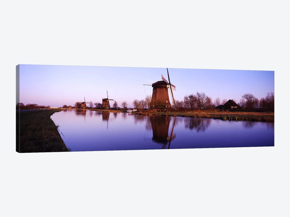Windmills Schemerhorn The Netherlands by Panoramic Images 1-piece Canvas Art Print