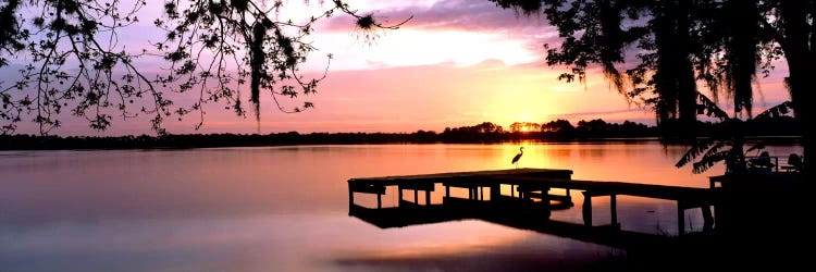 Sunrise Over Lake Whippoorwill, Orlando, Florida, USA