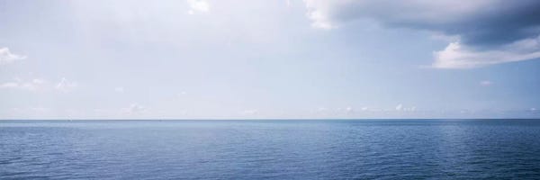Bermuda: Cloudy Seascape, Atlantic Ocean, Bermuda, USA by Panoramic Images