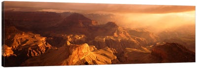 Sunrise View From Hopi Point Grand Canyon AZ Canvas Art Print - Grand Canyon National Park Art