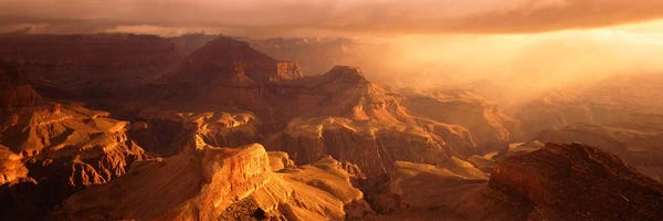 Grand Canyon National Park: Sunrise View From Hopi Point Grand Canyon AZ by Panoramic Images