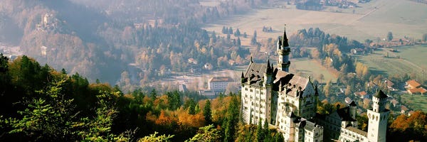 Bavaria: Neuschwanstein Castle Schwangau Bavaria Germany by Panoramic Images