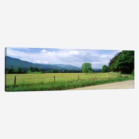 Valley Landscape, Cades Cove, Great Smoky Mountains National Park, Tennessee, USA Canvas Print #PIM288} by Panoramic Images Canvas Art