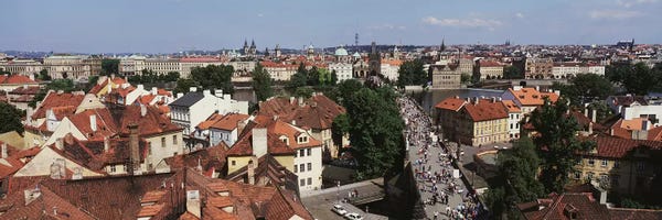 Czech Republic: Charles Bridge Prague Czechoslovakia by Panoramic Images