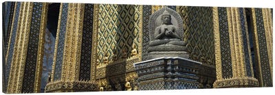 Emerald Buddha, Wat Phra Keo, Bangkok, Thailand Canvas Art Print - Patterns