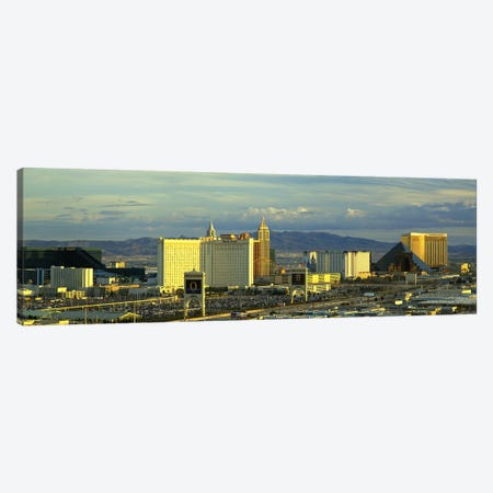 Afternoon The Strip Las Vegas NV USA Canvas Print #PIM2907} by Panoramic Images Art Print