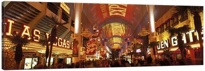 Fremont Street Experience Las Vegas NV USA #3 Canvas Art Print - Nevada Art