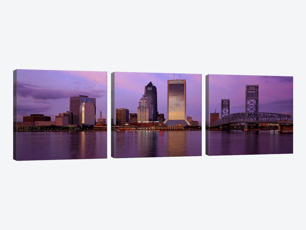 Jacksonville FL by Panoramic Images 3-piece Canvas Artwork
